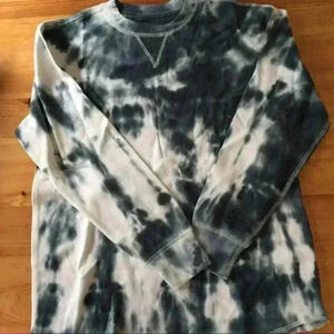Gap long sleeve thermal Tie dye T-shirt. New unisex M